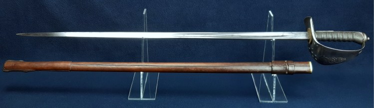 British Edwardian 1898 Pattern Infantry Staff Sergeants Sword, Dated 1903 by Mole 11